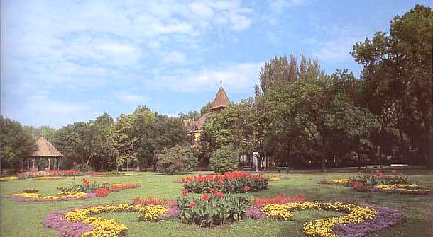 Banja Palić - uređeni park